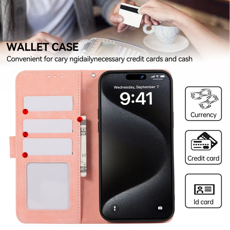 ABEEL Color Block Magnetic RFID Leather Phone Case, For iPhone 12 / 12 Pro, For iPhone 12 Pro Max