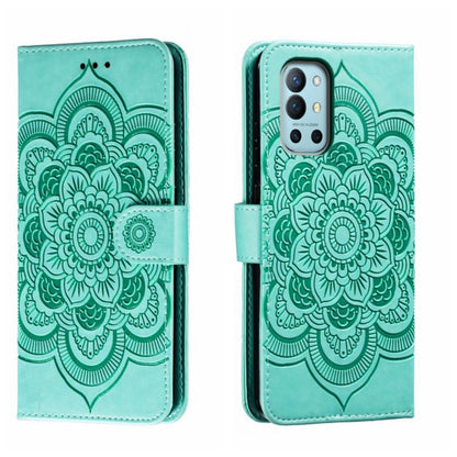 Sun Mandala Embossing Pattern Phone Leather Case, For OnePlus Nord N200 5G, For OnePlus 9R, For OnePlus Nord CE 5G