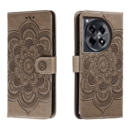 Sun Mandala Embossing Pattern Phone Leather Case, For OnePlus Nord 4, For OnePlus Nord CE4 Lite Global, For OnePlus Ace 3