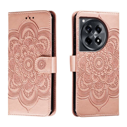Sun Mandala Embossing Pattern Phone Leather Case, For OnePlus Nord 4, For OnePlus Nord CE4 Lite Global, For OnePlus Ace 3