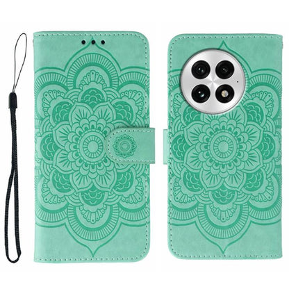 Sun Mandala Embossing Pattern Phone Leather Case, For OnePlus Nord CE5 / Ace 5 Racing, For OnePlus Ace 5 / Ace 5 Pro / 13R, For OnePlus 13