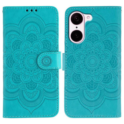 Sun Mandala Embossing Pattern Phone Leather Case, For OnePlus Nord CE5 / Ace 5 Racing, For OnePlus Ace 5 / Ace 5 Pro / 13R, For OnePlus 13