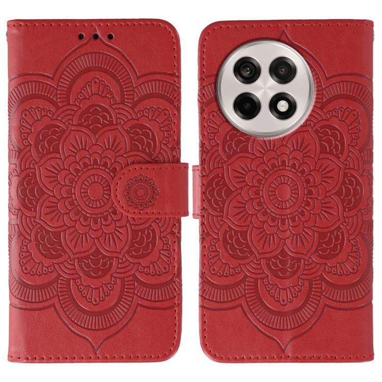 Sun Mandala Embossing Pattern Phone Leather Case, For OnePlus Nord CE5 / Ace 5 Racing, For OnePlus Ace 5 / Ace 5 Pro / 13R, For OnePlus 13