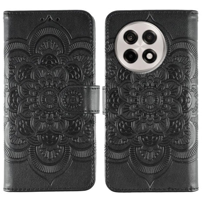 Sun Mandala Embossing Pattern Phone Leather Case, For OnePlus Nord CE5 / Ace 5 Racing, For OnePlus Ace 5 / Ace 5 Pro / 13R, For OnePlus 13