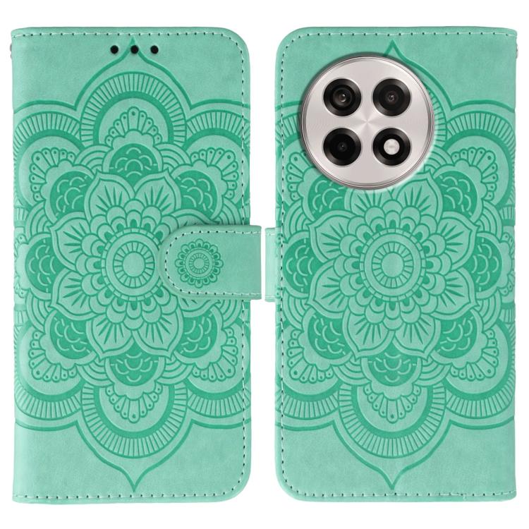 Sun Mandala Embossing Pattern Phone Leather Case, For OnePlus Nord CE5 / Ace 5 Racing, For OnePlus Ace 5 / Ace 5 Pro / 13R, For OnePlus 13