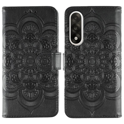 Sun Mandala Embossing Pattern Phone Leather Case, For OnePlus Ace 6, For OnePlus 15, For OnePlus Nord 5 / Ace 5 Ultra
