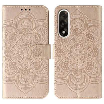 Sun Mandala Embossing Pattern Phone Leather Case, For OnePlus Ace 6, For OnePlus 15, For OnePlus Nord 5 / Ace 5 Ultra
