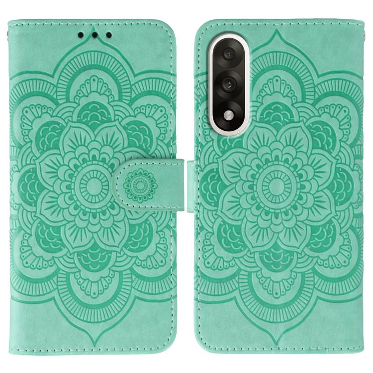 Sun Mandala Embossing Pattern Phone Leather Case, For OnePlus Ace 6, For OnePlus 15, For OnePlus Nord 5 / Ace 5 Ultra
