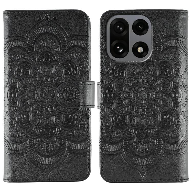 Sun Mandala Embossing Pattern Phone Leather Case, For OnePlus Ace 6, For OnePlus 15, For OnePlus Nord 5 / Ace 5 Ultra