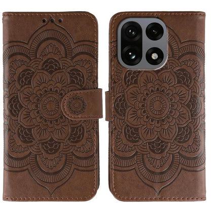 Sun Mandala Embossing Pattern Phone Leather Case, For OnePlus Ace 6, For OnePlus 15, For OnePlus Nord 5 / Ace 5 Ultra