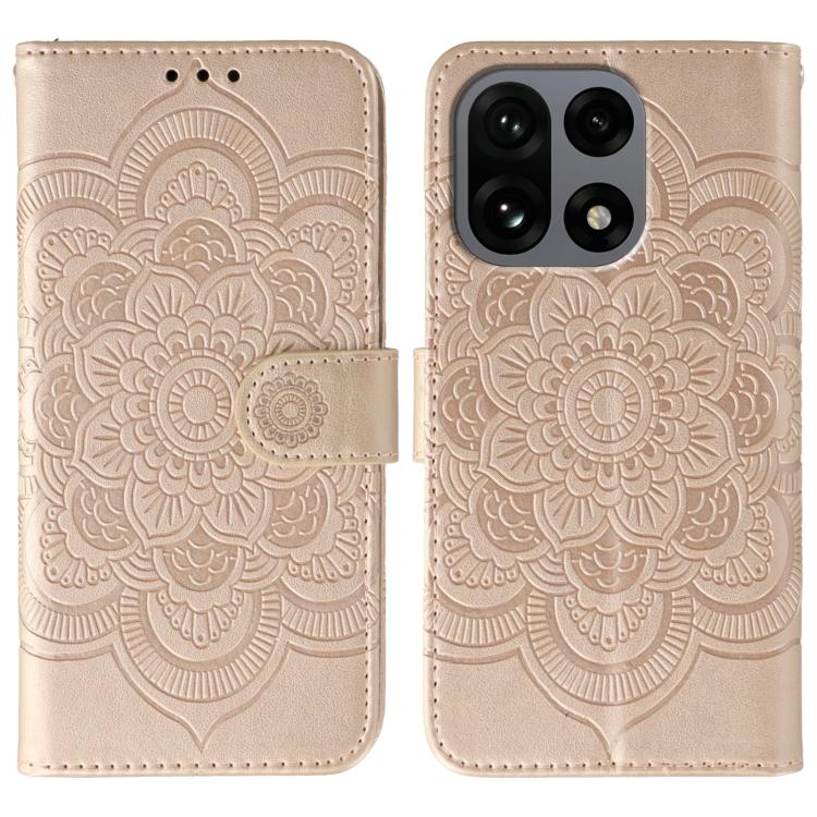 Sun Mandala Embossing Pattern Phone Leather Case, For OnePlus Ace 6, For OnePlus 15, For OnePlus Nord 5 / Ace 5 Ultra