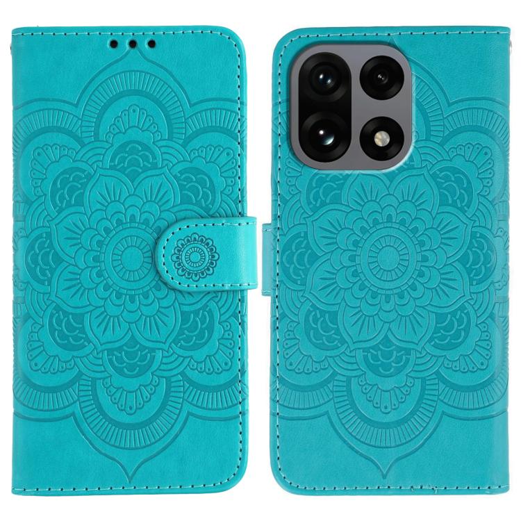 Sun Mandala Embossing Pattern Phone Leather Case, For OnePlus Ace 6, For OnePlus 15, For OnePlus Nord 5 / Ace 5 Ultra