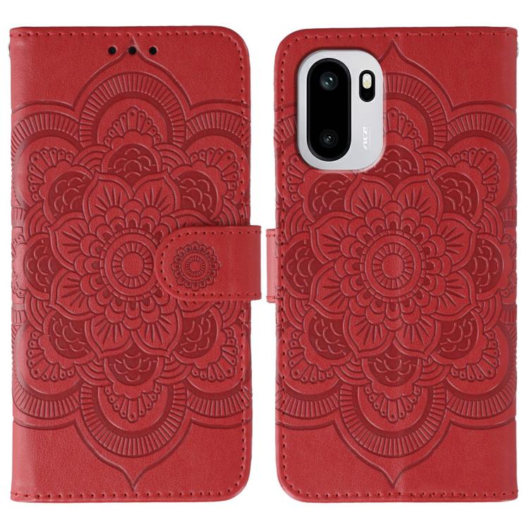 Sun Mandala Embossing Pattern Phone Leather Case, For OnePlus Ace 6, For OnePlus 15, For OnePlus Nord 5 / Ace 5 Ultra