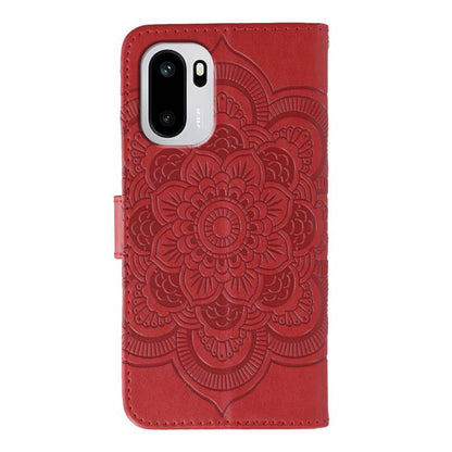 Sun Mandala Embossing Pattern Phone Leather Case, For OnePlus Ace 6, For OnePlus 15, For OnePlus Nord 5 / Ace 5 Ultra