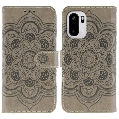 Sun Mandala Embossing Pattern Phone Leather Case, For OnePlus Ace 6, For OnePlus 15, For OnePlus Nord 5 / Ace 5 Ultra