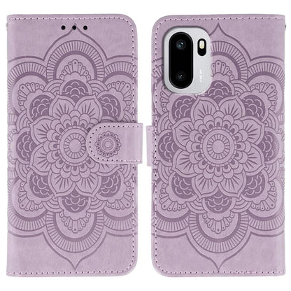 Sun Mandala Embossing Pattern Phone Leather Case, For OnePlus Ace 6, For OnePlus 15, For OnePlus Nord 5 / Ace 5 Ultra