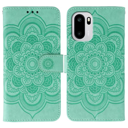 Sun Mandala Embossing Pattern Phone Leather Case, For OnePlus Ace 6, For OnePlus 15, For OnePlus Nord 5 / Ace 5 Ultra