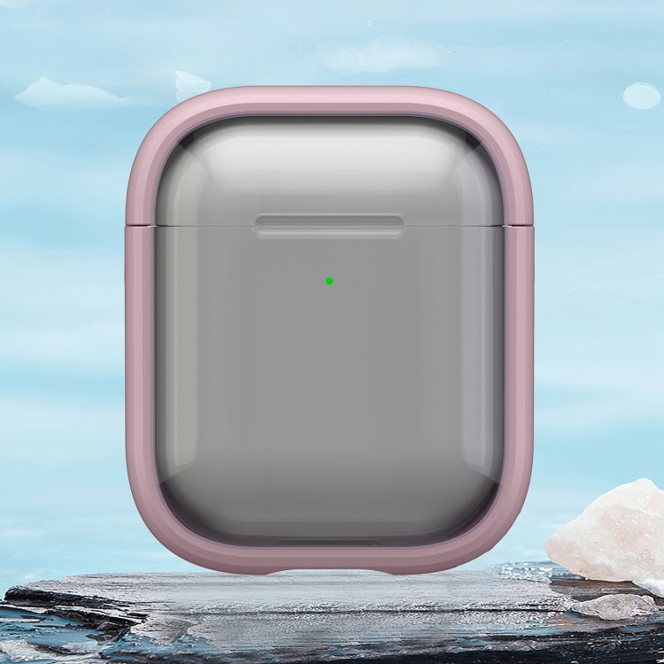 TPU Hybrid PC Case with Holder, For AirPods 1 / 2