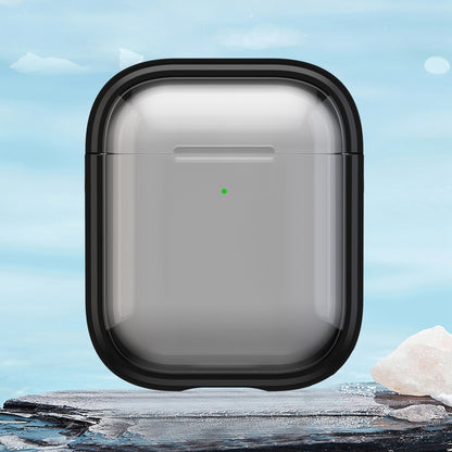 TPU Hybrid PC Case with Holder, For AirPods 1 / 2