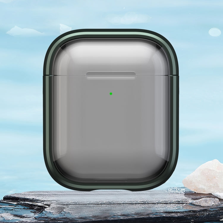 TPU Hybrid PC Case with Holder, For AirPods 1 / 2