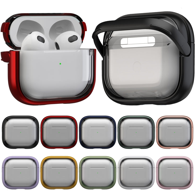 TPU Hybrid PC Case with Holder, For AirPods 1 / 2