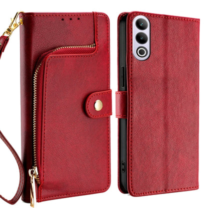 Zipper Bag Leather Phone Case, For OnePlus Ace 5 / 5 Pro, For OnePlus Ace 3 Pro 5G, For OnePlus Nord CE 4 Lite 5G, For OnePlus Ace 3V 5G, For OnePlus Nord CE4