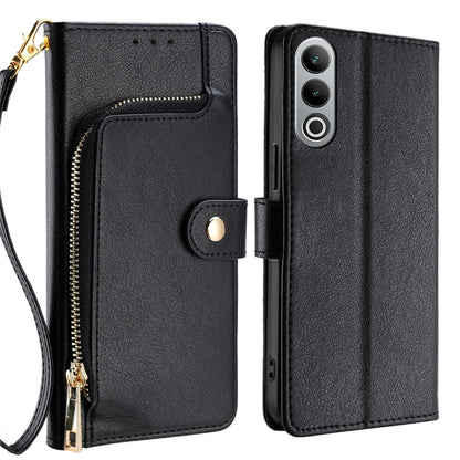 Zipper Bag Leather Phone Case, For OnePlus Ace 5 / 5 Pro, For OnePlus Ace 3 Pro 5G, For OnePlus Nord CE 4 Lite 5G, For OnePlus Ace 3V 5G, For OnePlus Nord CE4
