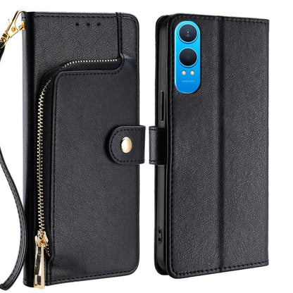 Zipper Bag Leather Phone Case, For OnePlus Ace 5 / 5 Pro, For OnePlus Ace 3 Pro 5G, For OnePlus Nord CE 4 Lite 5G, For OnePlus Ace 3V 5G, For OnePlus Nord CE4