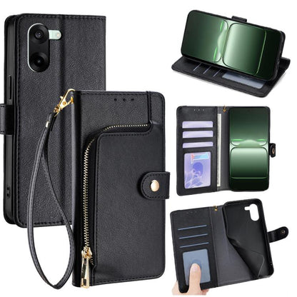 Zipper Bag Leather Phone Case, For OnePlus 15T 5G, For OnePlus Turbo 6 / 6V, For OnePlus Ace 6, For OnePlus 15 5G, For OnePlus Ace 5 Ultra / Nord 5, For OnePlus Ace 5 Racing / Nord CE5