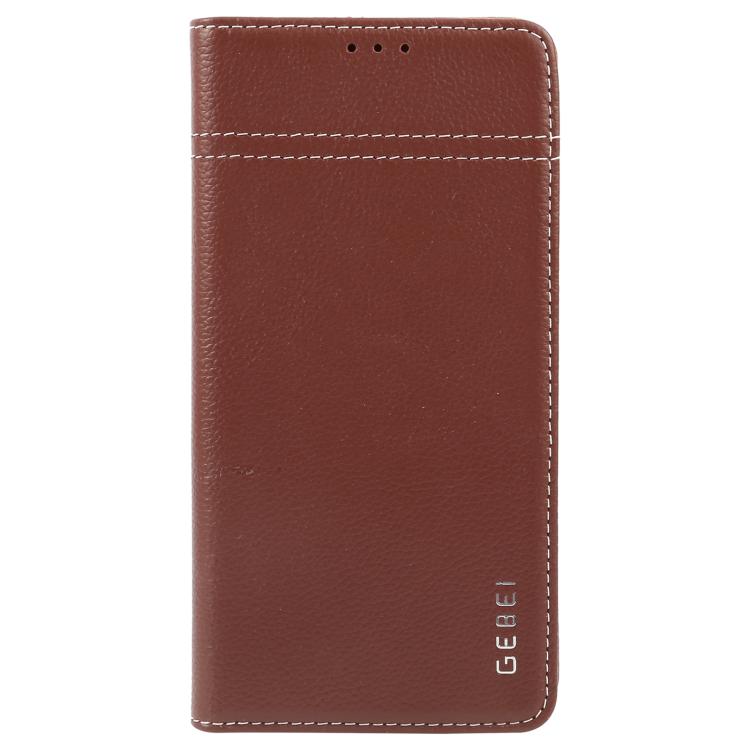 GEBEI Top-grain Horizontal Flip Leather Phone Case, For Galaxy S26+ 5G, For Galaxy S26 Ultra 5G, For Galaxy S26 5G, For Galaxy S25 5G, For Galaxy S25+ 5G, For Galaxy S25 Ultra 5G