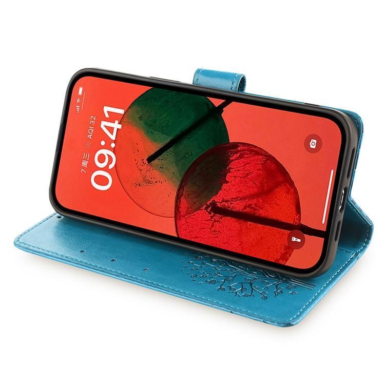 Tree & Deer Embossed Leather Phone Case, For OnePlus Ace 5 Racing, For OnePlus Ace 5 / 5 Pro, For OnePlus 11
