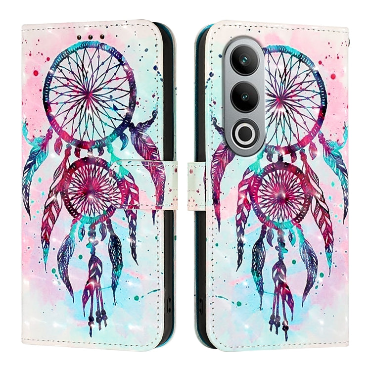 3D Painting Horizontal Flip Leather Phone Case, For OnePlus Nord CE4, For OnePlus 12R 5G Global, For OnePlus 12 5G Global