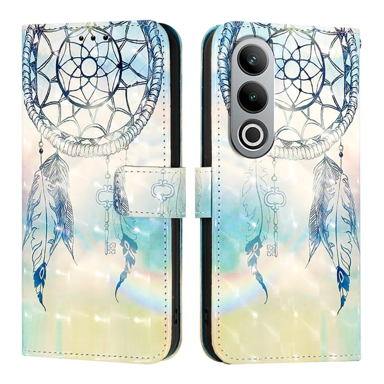 3D Painting Horizontal Flip Leather Phone Case, For OnePlus Nord CE4, For OnePlus 12R 5G Global, For OnePlus 12 5G Global