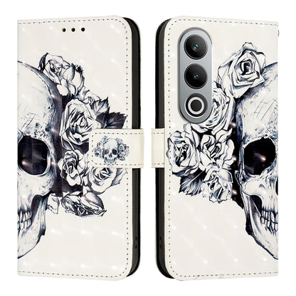 3D Painting Horizontal Flip Leather Phone Case, For OnePlus Nord CE4, For OnePlus 12R 5G Global, For OnePlus 12 5G Global