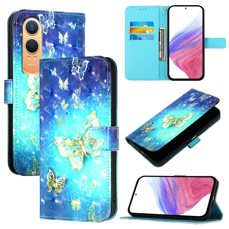 3D Painting Horizontal Flip Leather Phone Case, For OnePlus 13R / Ace 5 / 5 Pro, For OnePlus Nord 4 5G, For OnePlus Nord CE4 Lite