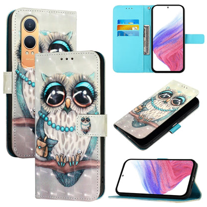 3D Painting Horizontal Flip Leather Phone Case, For OnePlus 13R / Ace 5 / 5 Pro, For OnePlus Nord 4 5G, For OnePlus Nord CE4 Lite