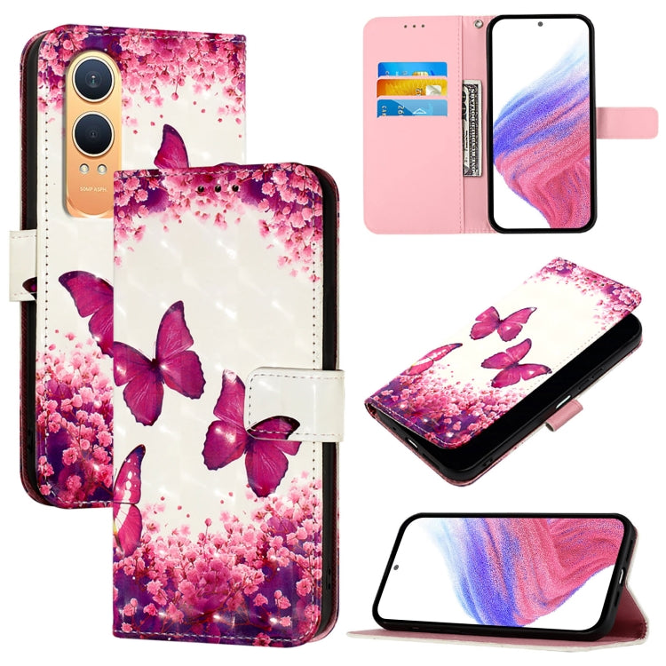 3D Painting Horizontal Flip Leather Phone Case, For OnePlus 13R / Ace 5 / 5 Pro, For OnePlus Nord 4 5G, For OnePlus Nord CE4 Lite