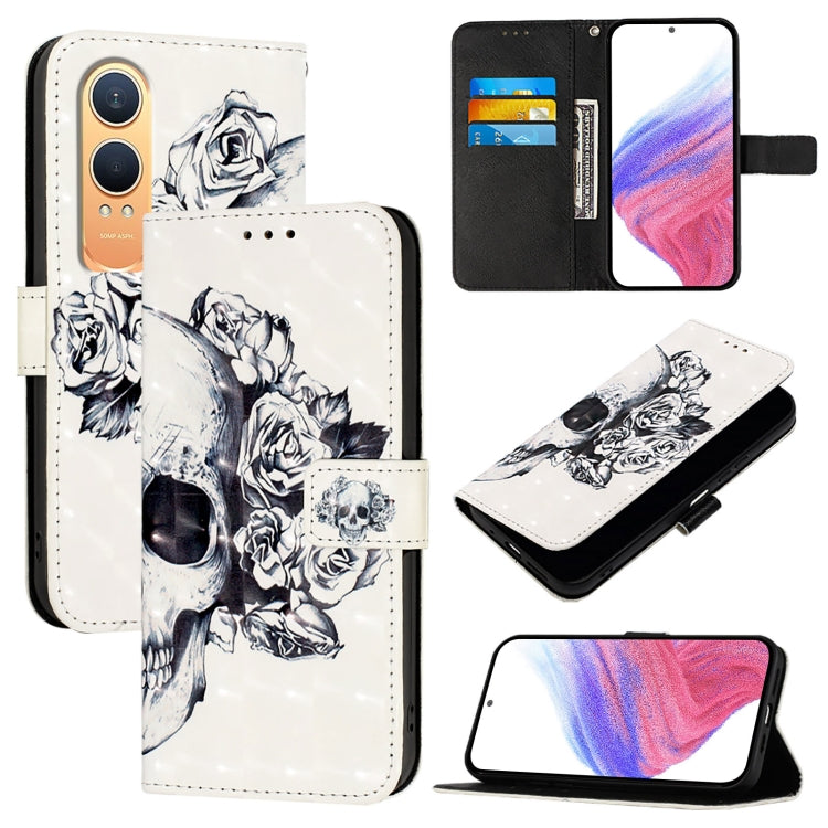 3D Painting Horizontal Flip Leather Phone Case, For OnePlus 13R / Ace 5 / 5 Pro, For OnePlus Nord 4 5G, For OnePlus Nord CE4 Lite