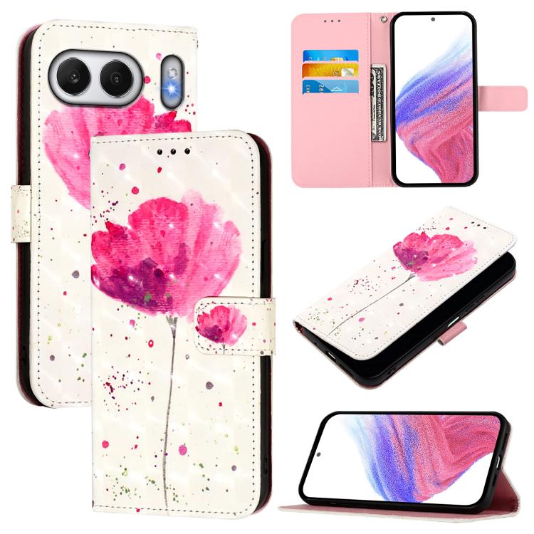 3D Painting Horizontal Flip Leather Phone Case, For OnePlus 13R / Ace 5 / 5 Pro, For OnePlus Nord 4 5G, For OnePlus Nord CE4 Lite