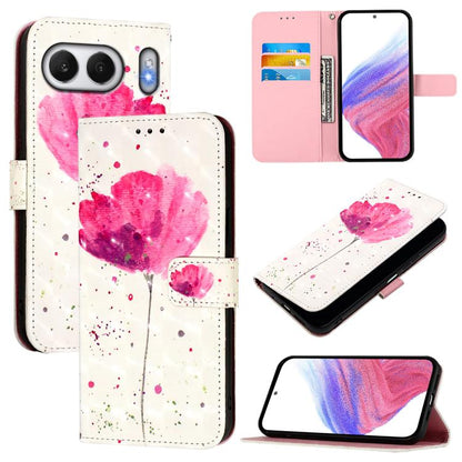3D Painting Horizontal Flip Leather Phone Case, For OnePlus 13R / Ace 5 / 5 Pro, For OnePlus Nord 4 5G, For OnePlus Nord CE4 Lite