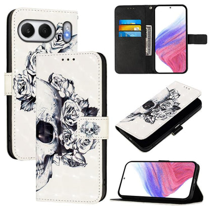 3D Painting Horizontal Flip Leather Phone Case, For OnePlus 13R / Ace 5 / 5 Pro, For OnePlus Nord 4 5G, For OnePlus Nord CE4 Lite