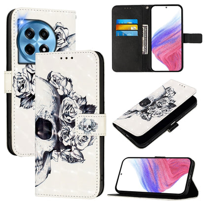 3D Painting Horizontal Flip Leather Phone Case, For OnePlus Nord CE4, For OnePlus 12R 5G Global, For OnePlus 12 5G Global