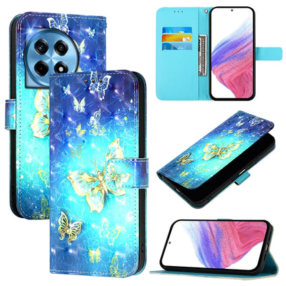 3D Painting Horizontal Flip Leather Phone Case, For OnePlus Nord CE4, For OnePlus 12R 5G Global, For OnePlus 12 5G Global