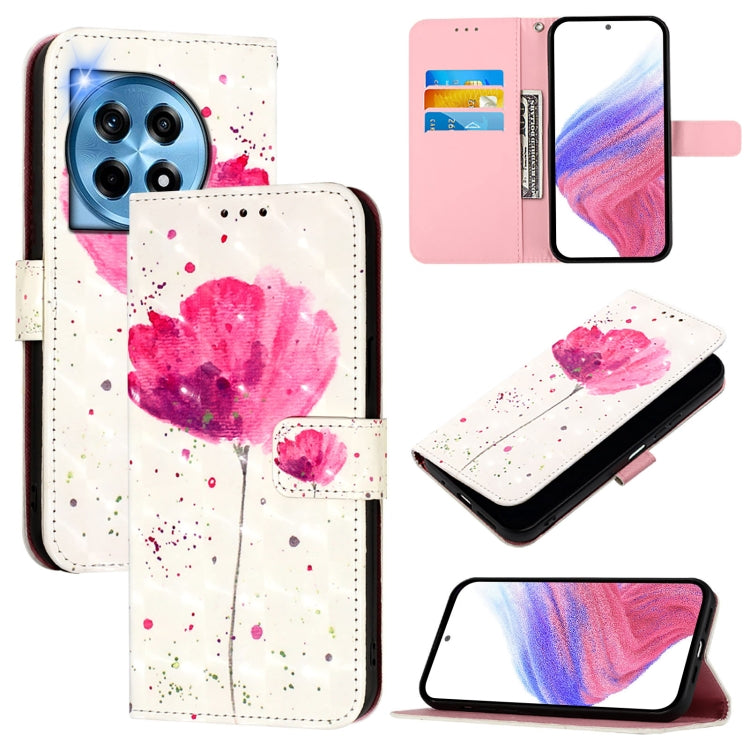 3D Painting Horizontal Flip Leather Phone Case, For OnePlus Nord CE4, For OnePlus 12R 5G Global, For OnePlus 12 5G Global