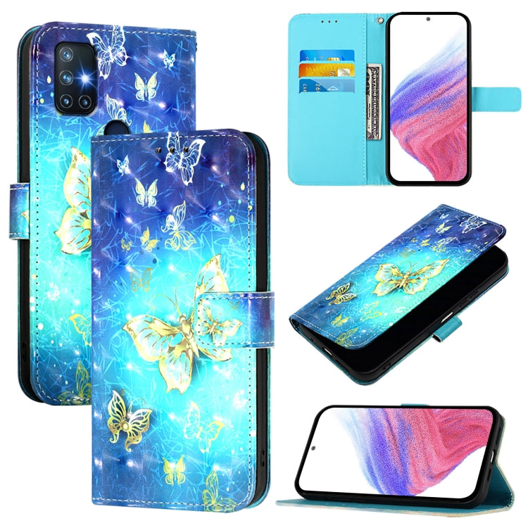 3D Painting Horizontal Flip Leather Phone Case, For OnePlus Nord N10 5G