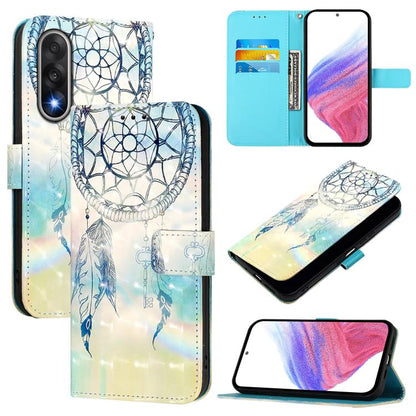 3D Painting Horizontal Flip Leather Phone Case, For OnePlus Turbo 6 / Turbo 6V 5G, For OnePlus Ace 5 Ultra, For OnePlus Ace 5 Racing