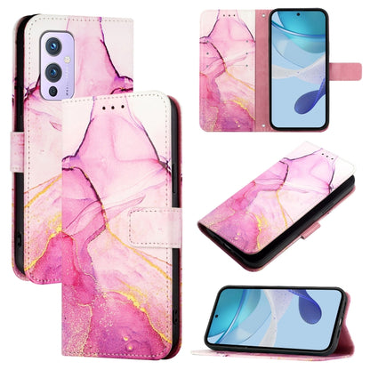 PT003 Marble Pattern Flip Leather Phone Case, For OnePlus 9, For OnePlus Nord N10 5G