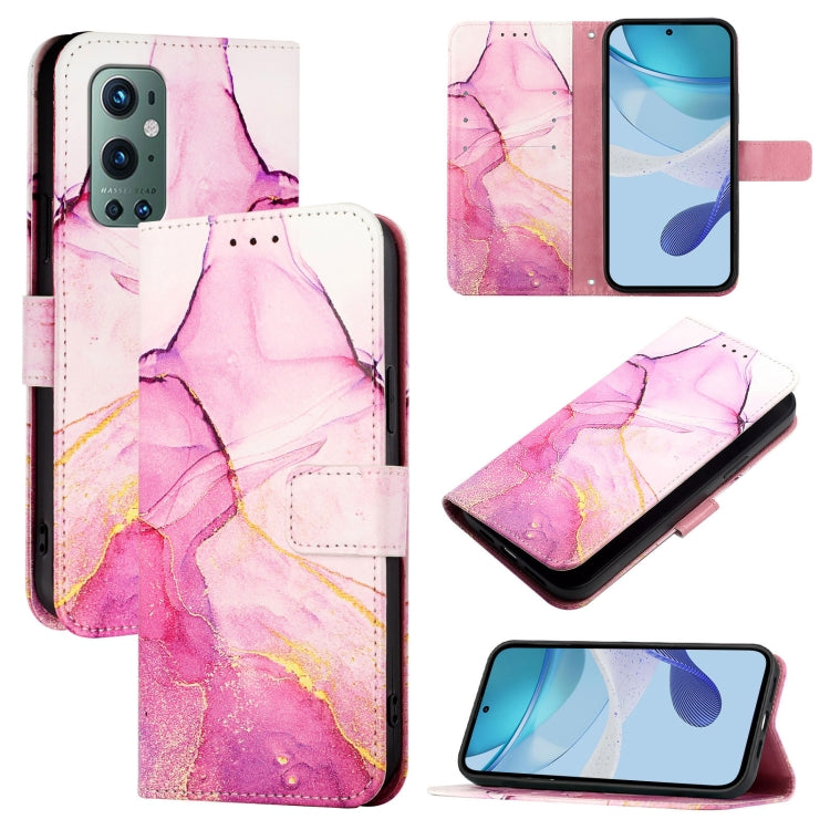 PT003 Marble Pattern Flip Leather Phone Case, For OnePlus Ace 2V / Nord 3, For OnePlus Nord N300, For OnePlus 9R / 8T, For OnePlus 9 Pro