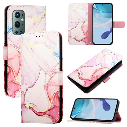 PT003 Marble Pattern Flip Leather Phone Case, For OnePlus Ace 2V / Nord 3, For OnePlus Nord N300, For OnePlus 9R / 8T, For OnePlus 9 Pro