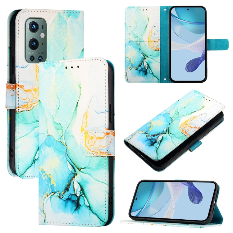 PT003 Marble Pattern Flip Leather Phone Case, For OnePlus Ace 2V / Nord 3, For OnePlus Nord N300, For OnePlus 9R / 8T, For OnePlus 9 Pro